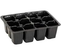 Verdemax Vivaio 2287 – 12 celle di plastica 18 x 13 x 5 cm – 5 pezzi