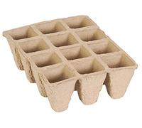 Verdemax 2318 16 x 12 x 5 cm biodegradabile vivaio (6)