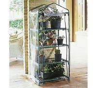 serra azalea - 4 ripiani - 70 x 50 x 158 cm - acciaio verniciato - verdemax