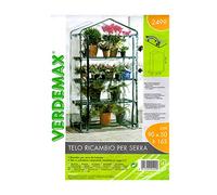 VERDEMAX 2499 Fogli di Ricambio per Serra Azalea Grande a 4 Ripiani