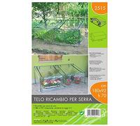 VERDEMAX - Telo Di Ricambio Per Serra Dimensioni 180 X 92 X H 70 Cm