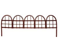 Verdemax 3437 salice ad Arco Bordo Ornamentale 1 m x 40 cm con 5 Piccoli Archi