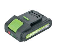 Verdemax - 4356 - Batteria di ricambio - per attrezzi - 20 V - 2,5 AH - art. 4356 - Verdemax - 93289 - Conf. da 1 Pz. - 4356