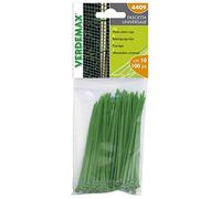 Verdemax 4409 100 mm autobloccante cavo fascetta - Verde (100)