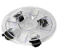 Verdemax 5153 Carrello Europea 30 cm, Colore: Trasparente