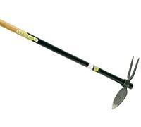 Verdemax 6120 - Zappa a Forma di Cuore con Manico in Frassino FSC e coltivatore a 2 rebbi, 140 cm