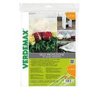 Verdemax 6750 17 g/m sq 1,6 x 5 m Tessuto Non Tessuto Protettivo Rotolo di Rete - Bianco