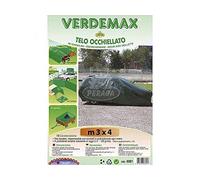 Verdemax 6803 Telo Occhiellato Verde 120 Grammi/Mq Mt 3X4