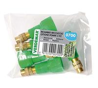 Verdemax 700 beccuccio in Ottone per spruzzatore a Pressione da 1/1,5 e 2 Litri (5 Pezzi)