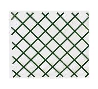 Verdemax 7548 - Traliccio Estensibile in PVC, 1 x 1 m, Colore: Verde