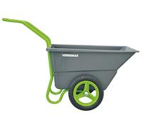 CARRIOLA MULTIUSO DA GIARDINO VERDEMAX 2961 110L CON RACCOLTA FACILITATA