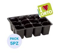Verdemax Semenzaio - Vassoio in plastica (da 12 a 40 vasi)