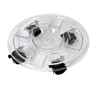 VERDEMAX SOTTOVASO CON RUOTE IN ABS 30CM PER PIANTE E FIORI