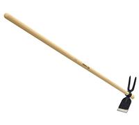 Zappa quadra bidente - manico 125 cm - Verdemax