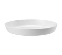 VERDENIA Azalia 20580 - Sottovaso per piante ed erbe aromatiche, per interni, in plastica, leggero, stabile, rotondo, in molti colori, Ø 11 cm, 15,5 cm, bianco