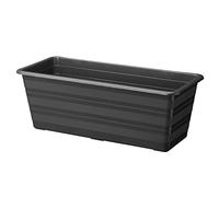 VERDENIA Vaso di fiori, carbone, 40x17,1x14CM