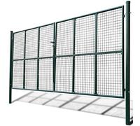 Verderoom Cancello in Rete per Giardino 415 x 225 cm / 400 x 175 cm,Cancello Giardino Esterno,Cancello Esterno,Cancelletto Giardino,Cancelletto Pedonale,Cancelli in Ferro