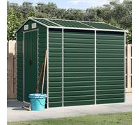 Verderoom Capanno Giardino Verde 191x215x198 cm in Acciaio Zincato, Capanno Attrezzi, Casetta da Giardino, Capanno, Casetta da Esterno, Casetta Attrezzi, Box Giardino