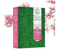 VerdeVita Concime Prato Primavera, Fertilizzante Antimuschio per Prato, Nutrizione e Verde Intenso, Made in Italy, Utilizzabile con Robot Rasaerba (70m²)