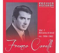 Franco Corelli Franco Corelli: Belcanto & Verdi - Volume 1 (CD) Album