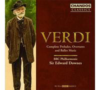 G. Verdi Complete Preludes, Overtures and Ballet Music (Downes) (CD) Album