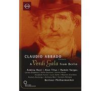 Verdi: Gala From Berlin (DVD) Claudio Abbado Berlin Philharmonic Orchestra