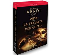 Music Dvd Giuseppe Verdi - Aida, La Traviata, Rigoletto (3 Dvd)