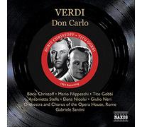 Giuseppe Verdi Don Carlo (Christoff, Gobbi, Stella, Santini) (CD) Album