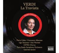 Giuseppe Verdi – La Traviata (Callas, Santini, Turin Rai Orchestra) – CD – NAXOS