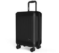 Verdi Hardside bagaglio a mano con ruote girevoli, valigia da viaggio leggera, nero, Carry-On 20-Inch
