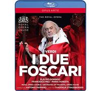 Verdi:I Due Foscari [Placido Domingo; Francesco Meli; Maria Agresta; Royal Opera Chorus; Orchestra of the Royal Opera House,Antonio Pappano] [Opus Arte: Blu-ray]