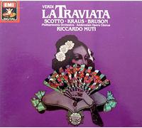 Verdi: La Traviata- Riccardo Muti , Ambrosian Opera Chorus , Royal Marines Band , Renata Scotto , Alfredo Kraus , Renato Bruson , Sarah Walker - 1982 FIRST EDITION