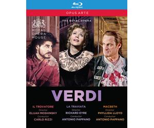 Verdi Operas (Blu-ray) Thomas Hampson Carlo Rizzi Raymond Aceto