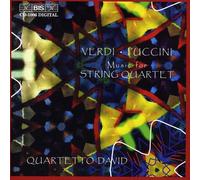 Giuseppe Verdi Music for String Quartet (Quartetto David) (CD) Album