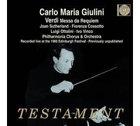 Carlo Maria Giulini Carlo Maria Giulini: Verdi - Messa Da Requiem (CD) Album