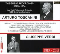 Verdi/Toscanini/Toscanini/Nbc So - Great Recordings 1929-54