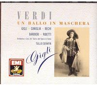 Verdi: Un Ballo in Maschera, with Beniamino Gigli. by Verdi