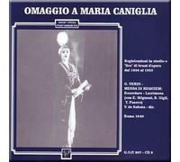 Verdi, Wagner, Cilea, Ctalani - Omaggio a Maria Caniglia (Limited Edition) (2 CD Set) (1998-05-03)