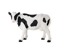 VERDOBA Personaggio a forma di mini mucca in poliresina dipinta a mano, decorazione per il giardino