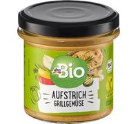 Verdure alla griglia spalmate, 135 g - Marchio DM Germania - Compatibile con dmbio - Aufstrich Grillgemüse, 135 g