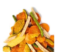 VERDURE CHIPS ORO | Snack di Verdure Croccanti con patata dolce, zucca, taro, carota e fagiolini, Snack Vegetale senza Coloranti, Confezione Salva Freschezza (1 Kg)