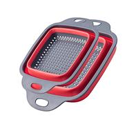 Verdure E Frutta Cucina Mesh Pieghevole In Silicone Colino Colino Set Scolapasta Pieghevole Set 2 pz 061209