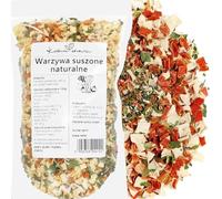 Verdure Essiccate 500g - Naturali Senza Additivi, Ideale per Brodo, Zuppe e Cucina Sana, Mix Pronto all’Uso per Sapore Genuino e Veloce - KUCHNIA ZDROWIA