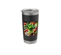 Verdure sane di Bok Choy Bicchiere termico in acciaio inox doppia parete