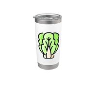 Verdure sane di Bok Choy Bicchiere termico in acciaio inox doppia parete