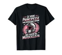 Vere Principesse caschi da Motociclista Donne Maglietta
