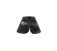 Veredus, Paraglomo per cavalli Fast Bell con chiusura a clip, protegge i glomi durante ogni fase del lavoro, in particolare sul salto - colore nero, taglia L