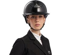 VEREDUS Vita Helmet GST - Visiera Larga, Nero/Glossy - M (56)