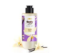Verem Plum BodyLovin' Vanilla Vibes Olio per il corpo | Per una pelle luminosa istantanea | Moisurization profonda di lunga durata | Nutriente e lucidatura del corpo | Fragranza calda alla vaniglia