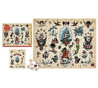 Verena Hutter For the Love of Tattoos 500-Piece Puzzle (Mixed Media Product)